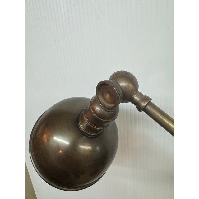 Gray Pottery Barn Articulated Pharmacy Task Lamp For Sale - Image 8 of 12