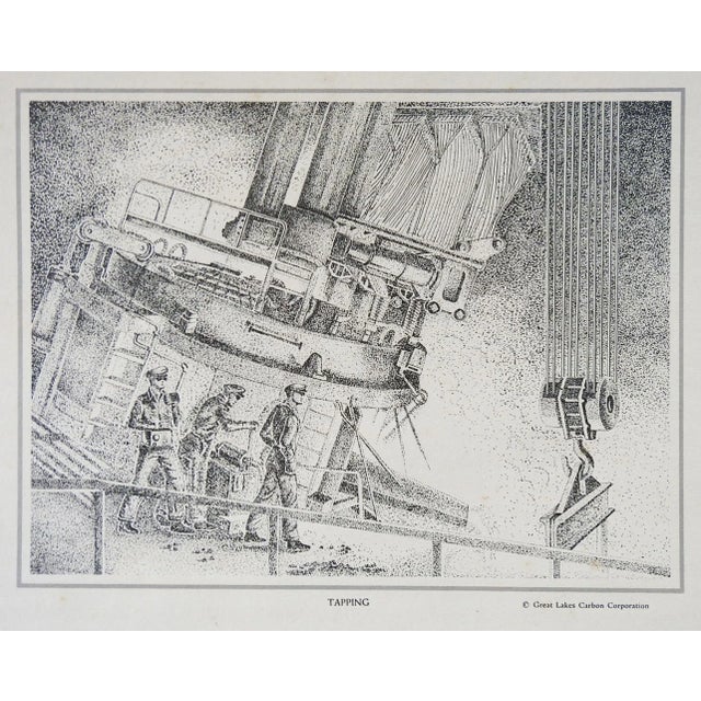 Industrial Print Great Lakes Carbon Corp. For Sale - Image 4 of 4