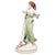 Gold Large Art Nouveau Lady Ring Thrower Figurine attributed to R. Boeltzig for Meissen, 1910s For Sale - Image 8 of 8