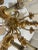 Vintage French Louis IV Style Gilt Metal Chandelier 12 Light For Sale In Philadelphia - Image 6 of 12