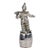 Metal Antique German Silver Figure of Harlequin, 1800s For Sale - Image 7 of 10