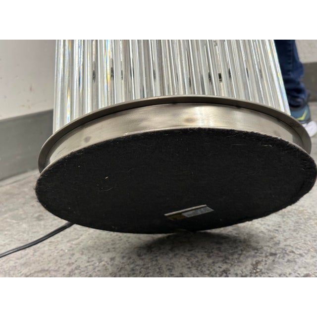 Wah Sing Lamp Company Glass Rod Floor Lamp For Sale - Image 10 of 12