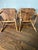 Pair of Mid-Century h.w. Hull & Sons Solid Oak Windsor Dining Chairs For Sale In Denver - Image 6 of 17