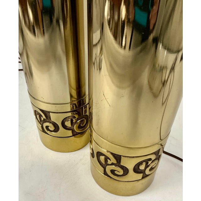 Pair of Modernist Table Lamps by Pierre Cardin for Laurel. For Sale In Providence - Image 6 of 12