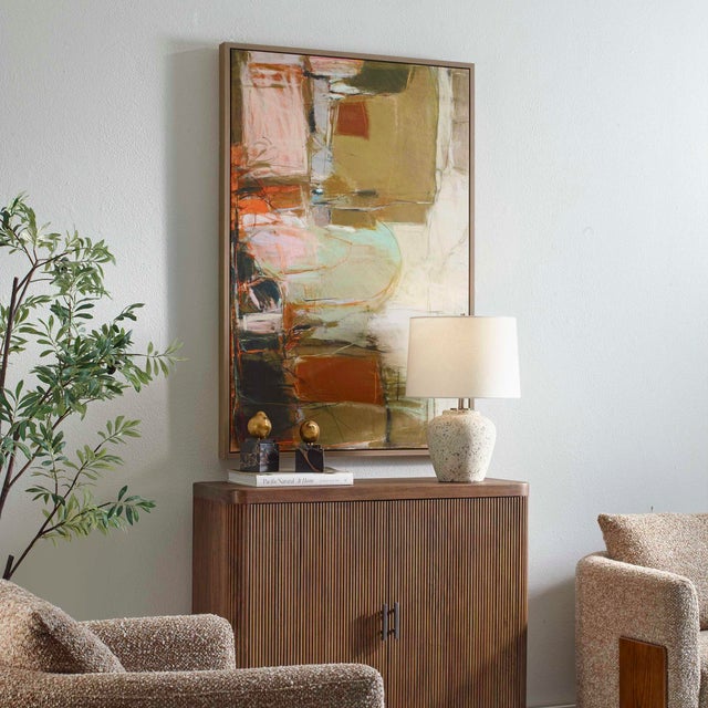 Abstract Palace Walls Framed Abstract Art For Sale - Image 3 of 4