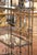 Mid-Century French Wrought Iron Four-Tier Baker's Rack With Brass Accents For Sale - Image 10 of 12