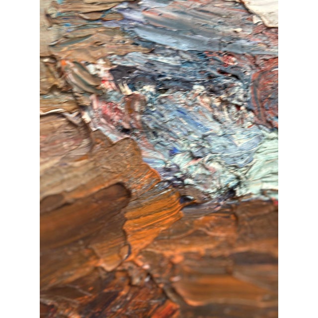 Swedish Artist, Abstract Composition, 1950s, Oil on Canvas, Framed For Sale - Image 8 of 18