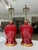 Asian 1960s Pair Asian Sang De Boeuf Oxblood Meiping Porcelain Table Lamps For Sale - Image 3 of 18