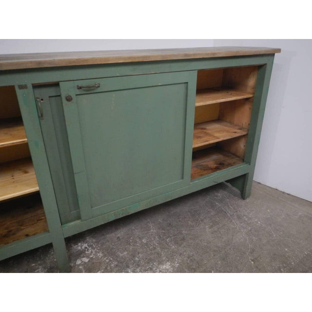 Textile Industry Sideboard Counter, 1960s For Sale - Image 9 of 13