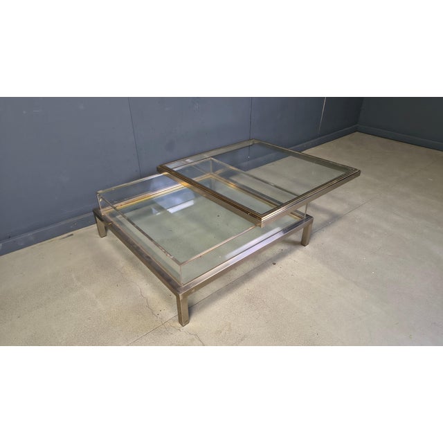 Vintage Sliding Top Coffee, 1970s For Sale - Image 4 of 12