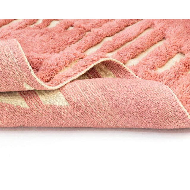 Early 21st Century Hand-Knotted Premium Wool Rug by Azele Studio For Sale - Image 5 of 9