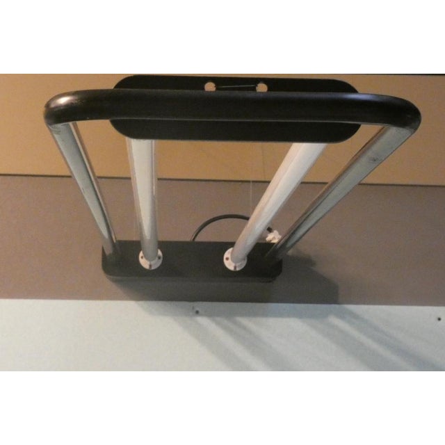 Postmodern Fluorescent Wall Lamp from Zerbetto, 1980s For Sale - Image 3 of 15