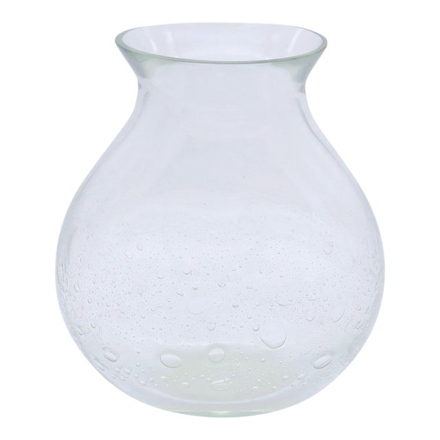 Vintage Eisch Glass Vase For Sale