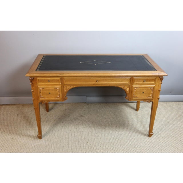 Vintage Art Nouveau Desk, 1920s For Sale - Image 9 of 16