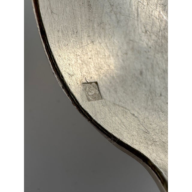 19th Century French l'Alfénide Christofle/Charles Halphen Silver-Plate Flatware With Ladle For Sale - Image 15 of 18