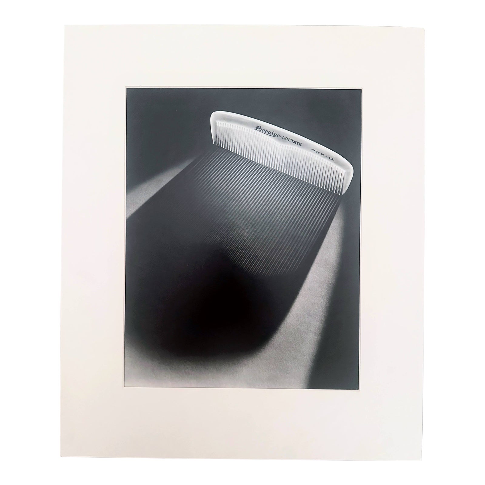 1980s Original John F. Collins “Forraine-Acetate Comb” Photograph With ...