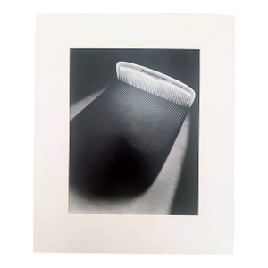 1980s Original John F. Collins “Forraine-Acetate Comb” Photograph With Matting
