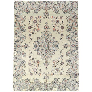 Vintage Kashan Rug, 2000s For Sale