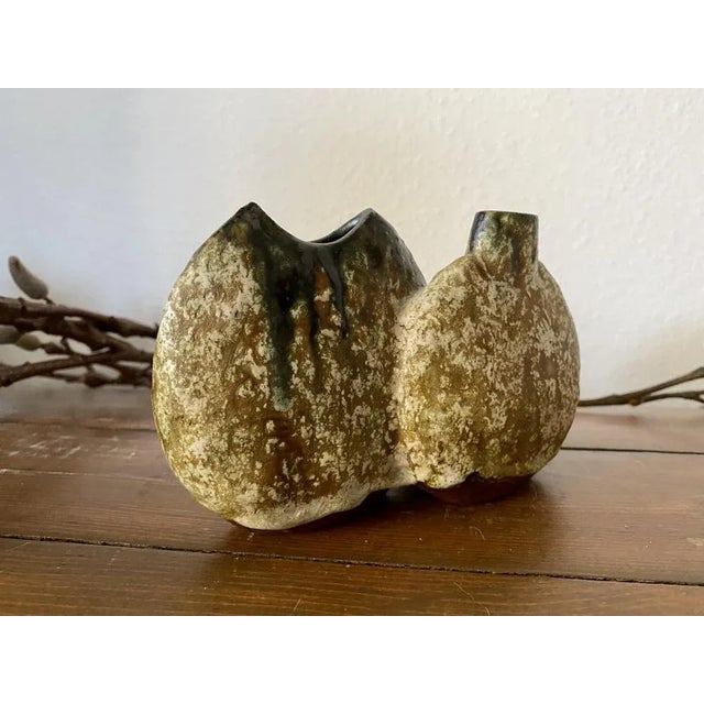 Sculptural Form 500 Pottery Vase by Helmut Schäffenacker, 1960s or 1970s For Sale - Image 14 of 14