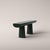 Aldo Bakker Wood Console Table, Dark Green Color attributed to Karakter For Sale - Image 3 of 14
