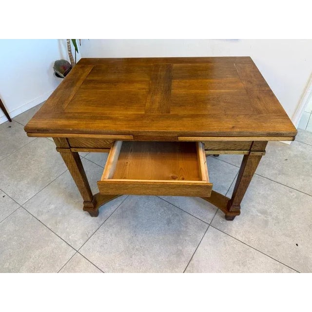 Antique Biedermeier Extendable Table, 1830 For Sale - Image 13 of 15
