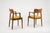Beautiful set of 2 armchairs “Model Ole” from Koefoeds Hornslet. The chair was designed by Niels Koefoed and is made of...