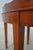 Maitland Smith Mahogany Oval Butlers Table For Sale - Image 14 of 16
