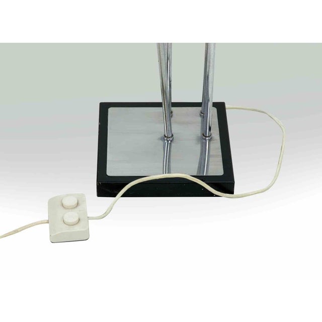 Vintage Chromed Steel Floor Lamp by Goffredo Reggiani, Italy, 1970s For Sale - Image 3 of 6