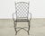 Set of Six Mario Papperzini Style Iron Garden Dining Chairs For Sale - Image 10 of 18