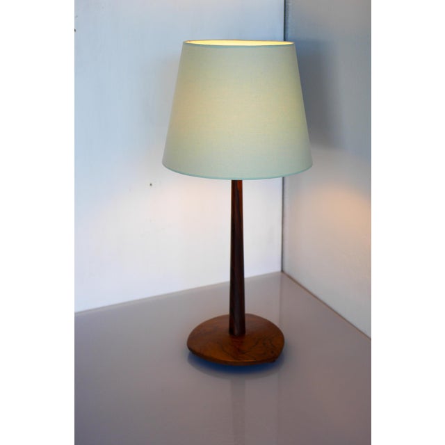 Mid-Century Modern Scandinavian Tall and Slender Teak Table Lamp from Eskilstuna Armatur, Sweden, 1960s For Sale - Image 15 of 16