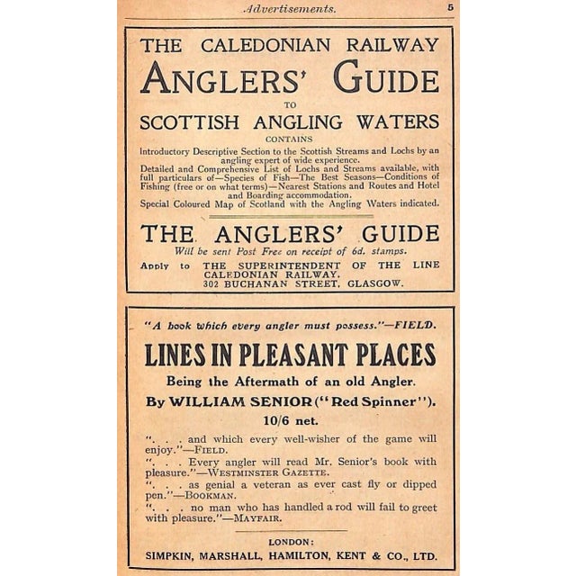 "The Angler's Diary and Tourist Fisherman's Gazetteer" 1921 Sheringham, h.t. For Sale - Image 11 of 12