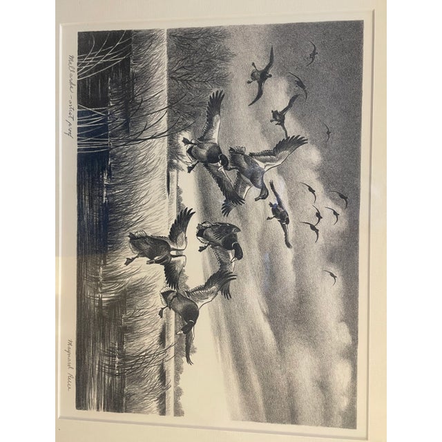 Two Maynard Reece “Mallards” – Hand-Signed Artist Proof Original Lithograph – Rare Vintage Waterfowl Print For Sale - Image 10 of 10