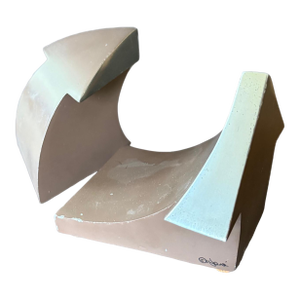 1970s Curtis Jere Metal Arrow Bookends- a Pair