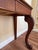 Late 20th Century Polo Ralph Lauren Mahogany Regency Console Table 72in Carved Scroll Legs For Sale In New York - Image 6 of 15