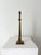 Metal Patinated Brass Column Lamp, Britain, 1940s For Sale - Image 7 of 8