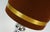Metal Large Table Lamp in Chrome Base and Brown Velvet Lampshade from Aro-Leuchten, 1970s For Sale - Image 7 of 12