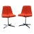 1960's Knoll Split Seat Chairs by Richard Schultz - a Pair For Sale