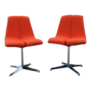1960's Knoll Split Seat Chairs by Richard Schultz - a Pair