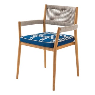 Dine Out Chair in Teak & Rope by Rodolfo Dordoni for Cassina For Sale