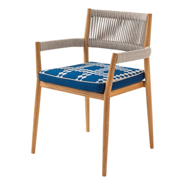 Dine Out Chair in Teak & Rope by Rodolfo Dordoni for Cassina For Sale