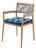 Dine Out Chair in Teak & Rope by Rodolfo Dordoni for Cassina For Sale