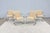 Gordon International Ludwig Mies Van Der Rohe Brno Tubular Chairs in Beige Leather by Gordon, Set of 4 For Sale - Image 4 of 18
