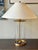 Metal Ralph Lauren Modern Glass and Natural Brass Table Lamps, a Pair For Sale - Image 7 of 7