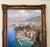 1990s Vintage Signed Framed Oil Painting Italian Seaside Resort Scene on Canvas Signed Gagini For Sale - Image 5 of 8