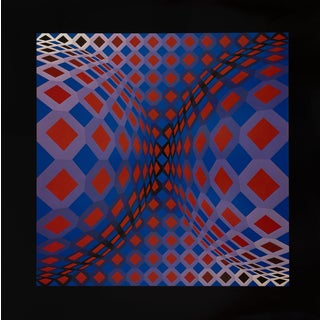 Victor Vasarely, ONDOCTRO X, Etching For Sale