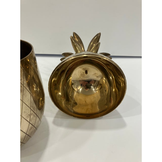 1980s 1980s Brass Pineapple Box For Sale - Image 5 of 5