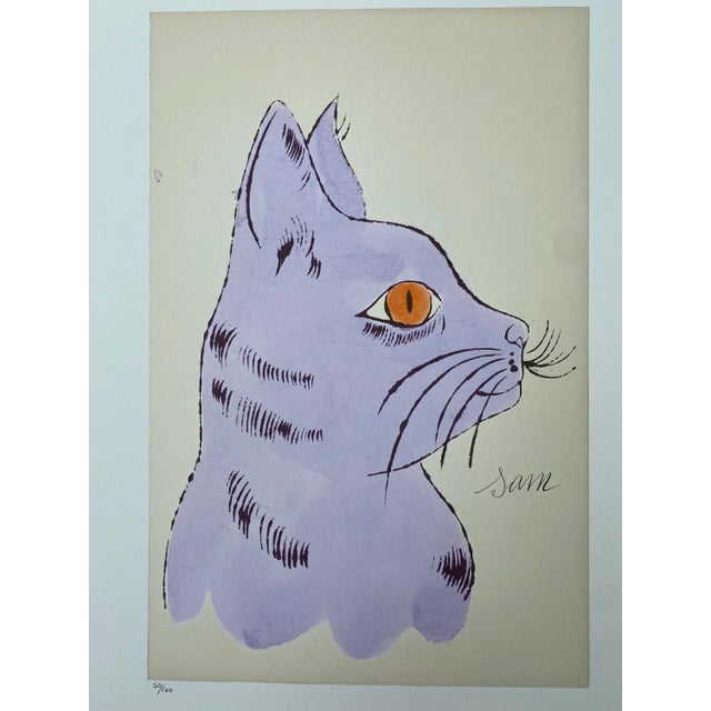 1980s After Andy Warhol, Sam, 1980s, Lithograph For Sale - Image 5 of 9