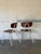 Plywood Stacking Chairs Set of 2 Mid-Century Modern 1970s For Sale - Image 4 of 11