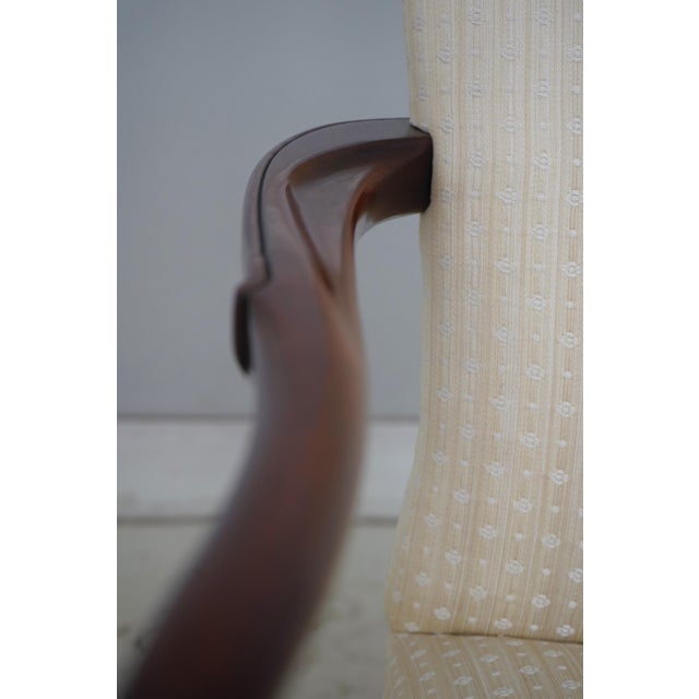 Pair of Southwood Mahogany Arm Chairs For Sale - Image 17 of 18