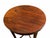Brown Early 19th Century Empire Mahogany Sewing Table with Brass Star Inlay by Jean-Joseph Chapuis For Sale - Image 8 of 10